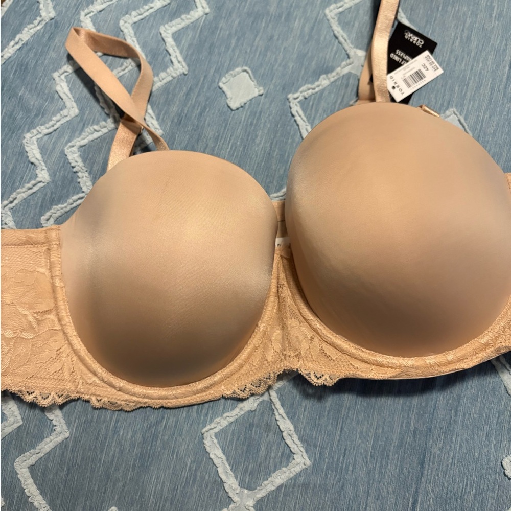 NWT Torrid Nude Lace Underwire Bra